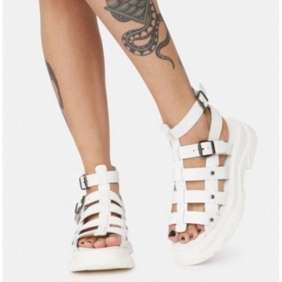 Free People Gia Gladiator Sandals Size EU 38/US 7.5 MSRP: $198 Leather - Picture 14 of 14